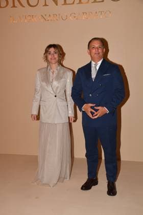 Rome, Cinecitta Studios Premiere of the Film Brunello Il Visionario Garbato , In the photo: Manuela Cacciamani  Copyright: xVincenzoxLandix xipa-agency.netx xVincenzoxLandix IPA_Agency_IPA68756434