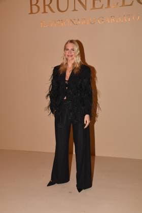 Rome, Cinecitta Studios Premiere of the Film Brunello Il Visionario Garbato , In the photo: Poppy Delevingne  Copyright: xVincenzoxLandix xipa-agency.netx xVincenzoxLandix IPA_Agency_IPA68756648
