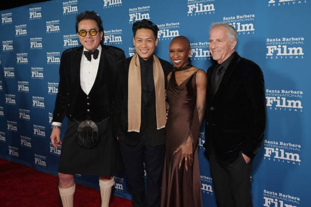 SBIFF™S 18th Annual Kirk Douglas Award for Excellence in Film Roger Durling, John M. Chu, Cynthia Erivo, and Marc Platt attend SBIFF s Kirk Douglas Award Honoring Cynthia Erivo at The Ritz Carlton Bacara on December 04, 2025 in Santa Barbara, California. Santa Barbara The Ritz-Carlton Bacara CA USA Copyright: xCraSH imageSPACEx