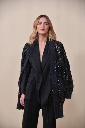 Rome, Cinecitta Studios Premiere of the Film Brunello Il Visionario Garbato , In the photo: Giusy Buscemi  Copyright: xVincenzoxLandix xipa-agency.netx xVincenzoxLandix IPA_Agency_IPA68756789