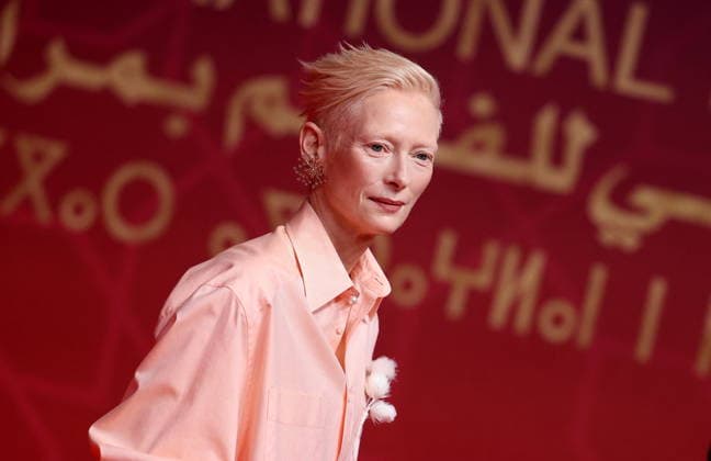 Tilda Swinton Tapis rouge dans le cadre de la 22ème édition du Festival International du Film de Marrakech le 4 Decembre 2025 Dominique Jacovides Bestimage Photocall during the 22nd edition of the Marrakech International Film Festival on december 4th 2025 Marrakeh Morocco  Copyright: xDOMINIQUExJACOVIDESx xBESTIMAGExDOMINIQUExJACOVIDESx xBESTIMAGEx