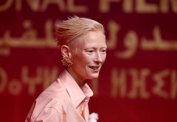 Tilda Swinton Tapis rouge dans le cadre de la 22ème édition du Festival International du Film de Marrakech le 4 Decembre 2025 Dominique Jacovides Bestimage Photocall during the 22nd edition of the Marrakech International Film Festival on december 4th 2025 Marrakeh Morocco  Copyright: xDOMINIQUExJACOVIDESx xBESTIMAGExDOMINIQUExJACOVIDESx xBESTIMAGEx