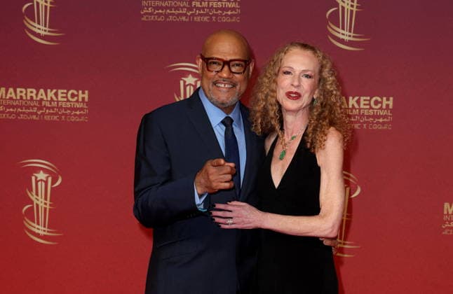 Laurence Fishburne et Bronwyn Dannenfelser Tapis rouge dans le cadre de la 22ème édition du Festival International du Film de Marrakech le 4 Decembre 2025 Dominique Jacovides Bestimage Photocall during the 22nd edition of the Marrakech International Film Festival on december 4th 2025 Marrakeh Morocco  Copyright: xDOMINIQUExJACOVIDESx xBESTIMAGExDOMINIQUExJACOVIDESx xBESTIMAGEx