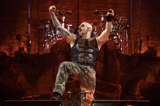 Sabaton Perform at O2 Arena, London Lead singer Joakim BrodÃ n of Swedish power metal band Sabaton performs at O2 Arena, London, England, UK on Thursday 4 December 2025 as part of their The Legendary Tour ., Credit:Justin Ng Avalon UK, England, London, O2 Arena  Copyright: xJustinxNgx xAvalonx 1056611965