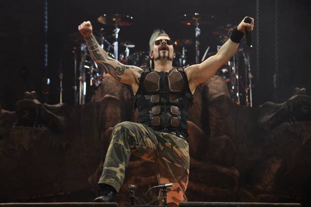 Sabaton Perform at O2 Arena, London Lead singer Joakim BrodÃ n of Swedish power metal band Sabaton performs at O2 Arena, London, England, UK on Thursday 4 December 2025 as part of their The Legendary Tour ., Credit:Justin Ng Avalon UK, England, London, O2 Arena  Copyright: xJustinxNgx xAvalonx 1056611969