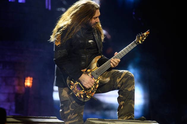Sabaton Perform at O2 Arena, London Guitarist Chris Rörland of Swedish power metal band Sabaton performs at O2 Arena, London, England, UK on Thursday 4 December 2025 as part of their The Legendary Tour ., Credit:Justin Ng Avalon UK, England, London, O2 Arena  Copyright: xJustinxNgx xAvalonx 1056611988