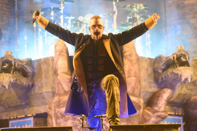 Sabaton Perform at O2 Arena, London Lead singer Joakim BrodÃ n of Swedish power metal band Sabaton performs at O2 Arena, London, England, UK on Thursday 4 December 2025 as part of their The Legendary Tour ., Credit:Justin Ng Avalon UK, England, London, O2 Arena  Copyright: xJustinxNgx xAvalonx 1056611989
