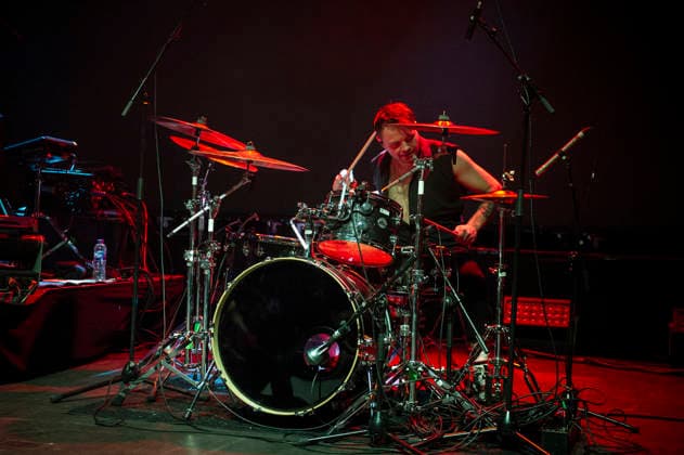 The Funeral Portrait at O2 Shepherds Bush Empire 04 12 2025 American rock band The Funeral Portrait perform at O2 Shepherds Bush Empire in London on 4th December 2025 supporting The Rasmus. Lee Jennings lead vocals, Cody Weissinger lead guitar, backing vocals, Robert Weston bass, Homer Umbanhower drums., Credit:Zoran Veselinovic Avalon UK, London, O2 Shepherds Bush Empire  Copyright: xZoranxVeselinovicx xAvalonx 1056610484