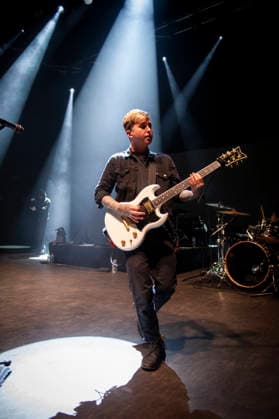 The Funeral Portrait at O2 Shepherds Bush Empire 04 12 2025 American rock band The Funeral Portrait perform at O2 Shepherds Bush Empire in London on 4th December 2025 supporting The Rasmus. Lee Jennings lead vocals, Cody Weissinger lead guitar, backing vocals, Robert Weston bass, Homer Umbanhower drums., Credit:Zoran Veselinovic Avalon UK, London, O2 Shepherds Bush Empire  Copyright: xZoranxVeselinovicx xAvalonx 1056610489
