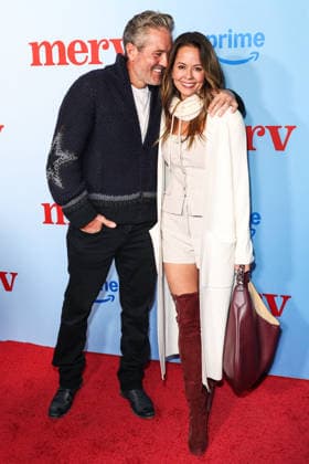 Los Angeles Special Screening Of Amazon Prime Video s Merv CULVER CITY, LOS ANGELES, CALIFORNIA, USA - DECEMBER 04: Triathlete Scott Rigsby and girlfriend American TV personality and model Brooke Burke arrive at the Los Angeles Special Screening Of Amazon Prime Video s Merv held at The Culver Theater on December 4, 2025 in Culver City, Los Angeles, California, United States., Credit:Xavier Collin Avalon United States, California, Culver City, The Culver Theater Copyright: xXavierxCollinx xAvalonx 1056628898