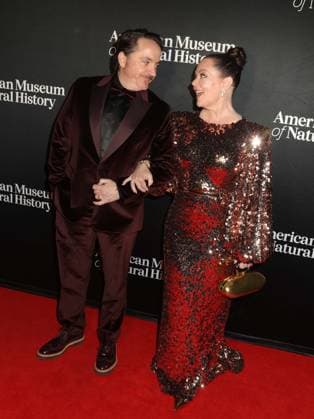 December 4, 2025, New York, New York, USA: Actors MELISSA MCCARTHY and her husband BEN FALCONE seen during the red carpet arrivals for American Museum of Natural History Ã¢â‚¬ËœThe Museum GalaÃ¢â‚¬â ¢ 2025 held at AMNH. New York USA - ZUMAk03_ 20251204_zaf_k03_152 Copyright: xNancyxKaszermanx