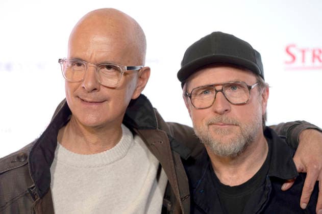 Christoph Maria Herbst and Bjarne Mädel at the fan premiere of the movie Stromberg Again everything as usual at Cinedom Cologne, 04 12 2025 Foto:xC.xAdolph xFuturexImagex stromberg_koeln_5229
