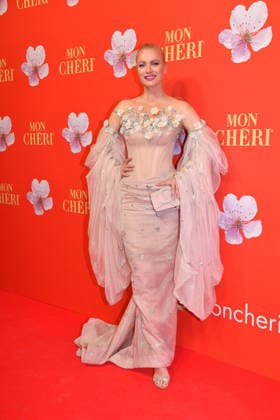 Franziska Knuppe at the Mon Cheri Barbara Day event on 4 12 2025 at the Residenz in Munich Mon Cheri Barbara Day 2025 event in Munich