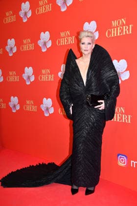 Nadja Auermann at the Mon Cheri Barbara Day event on 4 12 2025 at the Residenz in Munich Mon Cheri Barbara Day 2025 event in Munich
