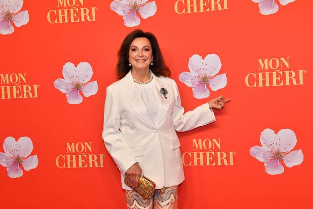 Uschi Daemmrich von Luttitz at the Mon Cheri Barbara Day event on 4 12 2025 at the Residenz in Munich Mon Cheri Barbara Day 2025 event in Munich
