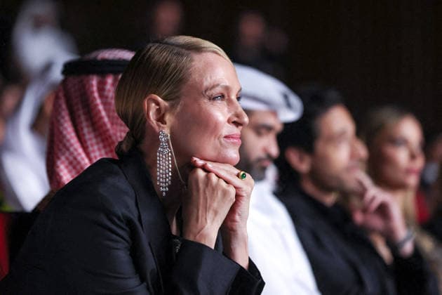 Red Sea Film Festival Opening Ceremony - Jeddah Uma Thurman attends the opening ceremony of the 5th edition of the Red Sea Film Festival in Jeddah, Saudi Arabia, on December 4, 2025. Photo by Balkis Press ABACAPRESS.COM Jeddah Saudi Arabia  Copyright: xBalkisxPress ABACAx
