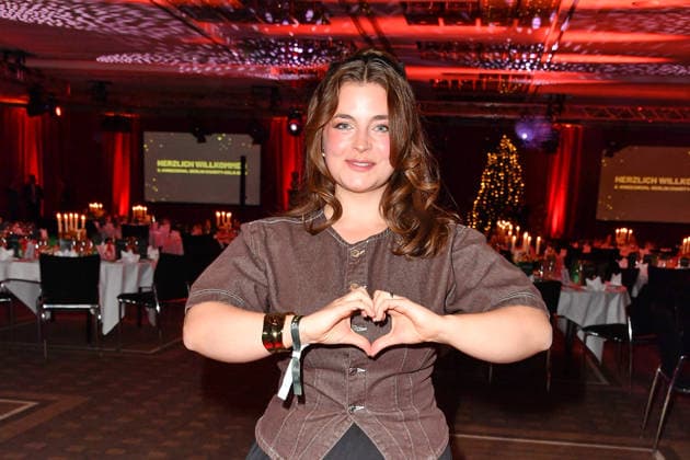 Ronja Forcher at the 2 Kindeswohl Berlin Charity Gala 2025 at the Hotel Pullman Berlin Schweizerhof in Berlin 04 12 2025