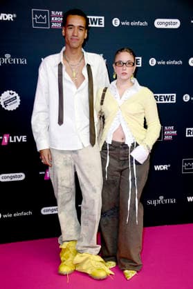 WizTheMc and company at the 26 award ceremony of the 1Live Krone 2025 in the Lokschuppen Bielefeld, 04 12 2025 geislerfp_krone2025_5755