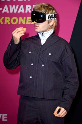 Ski Aggu at the 26 award ceremony of the 1Live Krone 2025 in the Lokschuppen Bielefeld, 04 12 2025 geislerfp_krone2025_5923