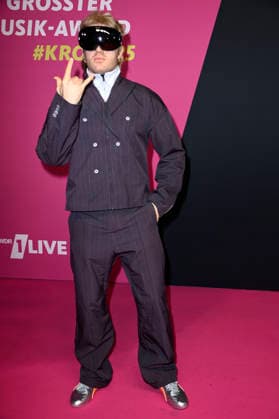 Ski Aggu at the 26 award ceremony of the 1Live Krone 2025 in the Lokschuppen Bielefeld, 04 12 2025 geislerfp_krone2025_5929