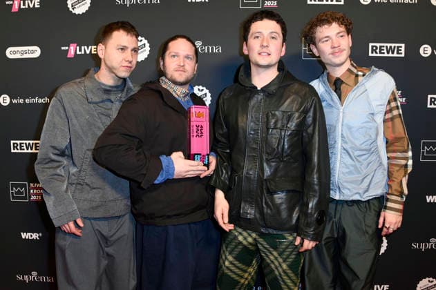 Province at the 26 award ceremony of the 1Live Krone 2025 in the Lokschuppen Bielefeld, 04 12 2025 geislerfp_krone2025_5960