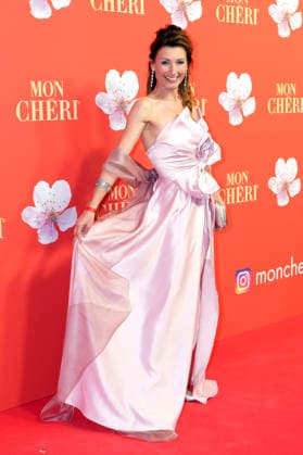 Daniela Kiefer at the Mon Cheri Barbara Day 2025 in the Munich Residence, 04 12 2025 Foto:xN.xKolinzx xFuturexImagex barbaratag_5386