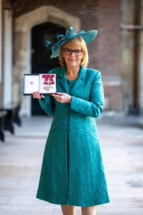 Investitures Dame Jane Lovely (Jane Cummings), Chair, Royal College of Nursing Foundation. For voluntary services to Nursing and to Health and Social Care. St James Palace, London 5th December 2025, Credit:Tony Kershaw SWNS Avalon  Copyright: xTonyxKershawx xSWNSx xAvalonx 1056706284
