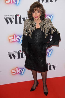 WFTV Awards UK 2025 Arrivals at London Hilton On Park Lane, London Joan Collins attends WFTV Awards UK 2025 at London Hilton On Park Lane, London, England, UK on Friday 5 December, 2025., Credit:Justin Ng Avalon UK, England, London, London Hilton On Park Lane  Copyright: xJustinxNgx xAvalonx 1056711929