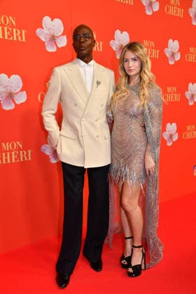 Bruce Darnell and Lottie Moss Mon Cheri Barbara Day Charity Residence Munich 04 December 2025