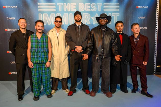 RECORD DATE NOT STATED The Best Immigrant - Premiere Vilvoorde , 04 12 2025 : Premiere of the brand new Streamz Original series The Best Immigrant . Pix : Credit : Peter De Smedt CC . Vilvoorde Belgium  Copyright: xContentxCurationx PeterxDexSmedtx xCCx