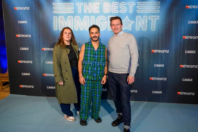 RECORD DATE NOT STATED The Best Immigrant - Premiere Vilvoorde , 04 12 2025 : Premiere of the brand new Streamz Original series The Best Immigrant . Pix : Credit : Peter De Smedt CC . Vilvoorde Belgium  Copyright: xContentxCurationx PeterxDexSmedtx xCCx
