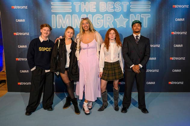 RECORD DATE NOT STATED The Best Immigrant - Premiere Vilvoorde , 04 12 2025 : Premiere of the brand new Streamz Original series The Best Immigrant . Pix : Credit : Peter De Smedt CC . Vilvoorde Belgium  Copyright: xContentxCurationx PeterxDexSmedtx xCCx
