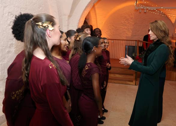 The ˜Together At Christmas™ Carol Service The Prince and Princess of Wales and other Members of the Royal Family attend the fifth ˜Together At Christmas™ Carol Service at Westminster Abbey, London, UK, on the 5th December 2025. Picture by Chris Jackson WPA-Pool London Westminster Abbey London United Kingdom  WHA-0806