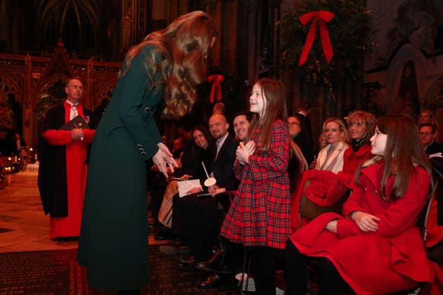 The ˜Together At Christmas™ Carol Service The Prince and Princess of Wales and other Members of the Royal Family attend the fifth ˜Together At Christmas™ Carol Service at Westminster Abbey, London, UK, on the 5th December 2025. Picture by Chris Jackson WPA-Pool London Westminster Abbey London United Kingdom  WHA-0806