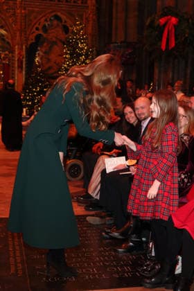 The ˜Together At Christmas™ Carol Service The Prince and Princess of Wales and other Members of the Royal Family attend the fifth ˜Together At Christmas™ Carol Service at Westminster Abbey, London, UK, on the 5th December 2025. Picture by Chris Jackson WPA-Pool London Westminster Abbey London United Kingdom  WHA-0806