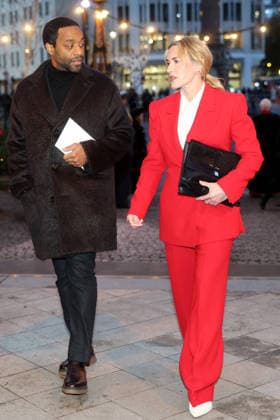 Members Of The Royal Family Attend The Together At Christmas Carol Service LONDON, ENGLAND - DECEMBER 05: Chiwetel Ejiofor and Kate Winslet attend the Together At Christmas Carol Service at Westminster Abbey on December 05, 2025 in London, England. Led by The Princess and supported by The Royal Foundation, the annual event offered a chance to pause and reflect on the values of love, compassion, and the connections we share. The service also highlighted remarkable individuals from across the UK who have demonstrated extraordinary kindness, empathy, and support within their communities., Credit:Chris Jackson Avalon United Kingdom, England, London, Westminster Abbey  Copyright: xChrisxJacksonx xAvalonx 1056771790