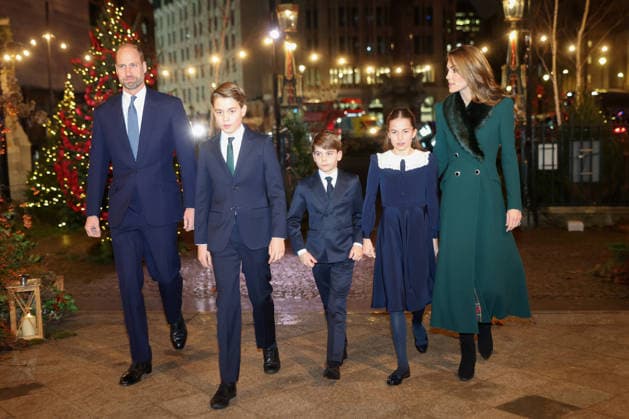 Members Of The Royal Family Attend The Together At Christmas Carol Service LONDON, ENGLAND - DECEMBER 05: Prince William, Prince of Wales, Prince George of Wales, Prince Louis of Wales, Princess Charlotte of Wales and Catherine, Princess of Wales attend the Together At Christmas Carol Service at Westminster Abbey on December 05, 2025 in London, England. Led by The Princess and supported by The Royal Foundation, the annual event offered a chance to pause and reflect on the values of love, compassion, and the connections we share. The service also highlighted remarkable individuals from across the UK who have demonstrated extraordinary kindness, empathy, and support within their communities., Credit:Chris Jackson Avalon United Kingdom,  Copyright: xChrisxJacksonx xAvalonx 1056773000