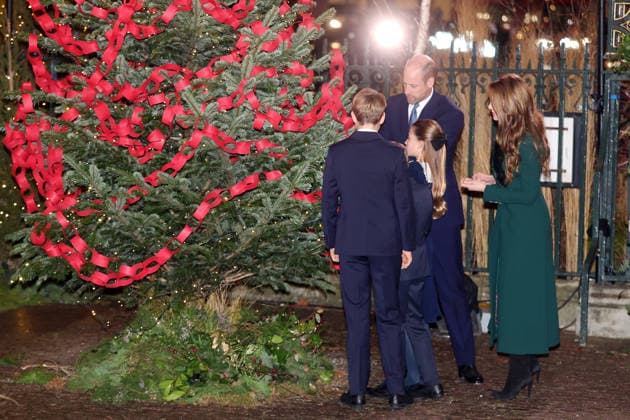 Members Of The Royal Family Attend The Together At Christmas Carol Service LONDON, ENGLAND - DECEMBER 05: Prince George of Wales, Prince William, Prince of Wales, Princess Charlotte of Wales, Prince Louis of Wales and Catherine, Princess of Wales attend the Together At Christmas Carol Service at Westminster Abbey on December 05, 2025 in London, England. Led by The Princess and supported by The Royal Foundation, the annual event offered a chance to pause and reflect on the values of love, compassion, and the connections we share. The service also highlighted remarkable individuals from across the UK who have demonstrated extraordinary kindness, empathy, and support within their communities., Credit:Chris Jackson Avalon United Kingdom, Copyright: xChrisxJacksonx xAvalonx 1056773861