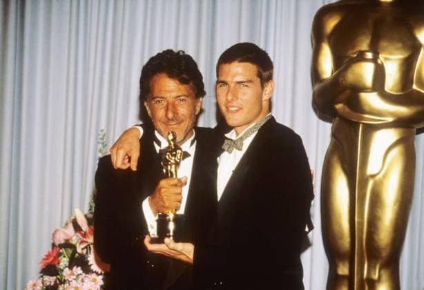 Dustin Hoffman and Tom Cruise at at the 61st Academy Awards on March 29, 1989, Copyright: xRalphxDominguez MediaPunchx