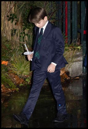 . 05 12 2025. London, United Kingdom. Prince Louis leaving the Together at Christmas carol service at Westminster Abbey in London.  xStephenxLockx xi-Imagesx IIM-26438-0030