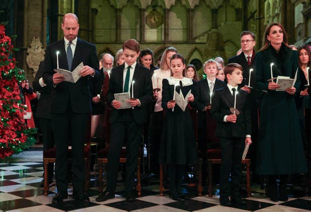 The Together At Christmas Carol Service Catherine, Princess of Wales, Prince William, Prince of Wales, Prince George, Princess Charlotte and Prince Louis attend the fifth ˜Together At Christmas™ Carol Service at Westminster Abbey, London, UK, 05 December 2025., Credit:Andrew Parsons Kensington Palace Avalon United Kingdom, England, London  Copyright: xAndrewxParsonsx xKensingtonxPalacex xAvalonx 1056773710