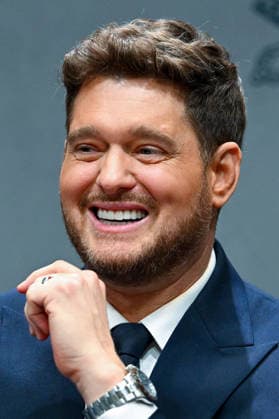 ITALY - PRESS CONFERENCE IN OCCASIONE DELLA PRESENTAZIONE DEL CONCERTO PER I POVERI AT THE VATICAN - 2025 12 5 Italy, Rome, Vatican, 2025 12 5.Michael Steven Bublé during a Press conference for the Concert with the Poor. at the Vatican. Pictured are da sinista Don marco Frisina ,Serena Autieri, Michael Steven Bublé and Gualtiero Ventura EDITORIAL USE ONLY - NO BOOKS Copyright: xALESSIAxGIULIANIx