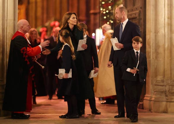 The ˜Together At Christmas™ Carol Service The Prince and Princess of Wales and other Members of the Royal Family attend the fifth ˜Together At Christmas™ Carol Service at Westminster Abbey, London, UK, on the 5th December 2025. Picture by Chris Jackson WPA-Pool London Westminster Abbey London United Kingdom  WHA-0806