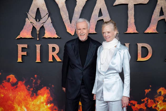 « Avatar: Fire And Ash » European Premiere - Paris James Cameron and Suzy Amis Cameron attends the Avatar: Fire And Ash European Premiere on December 05, 2025 in Boulogne-Billancourt, near Paris, France. Photo by Eliot Blondet ABACAPRES.COM Paris France France  Copyright: xBlondetxEliot ABACAx