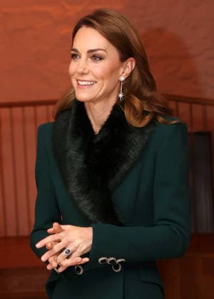 . 05 12 2025. London, United Kingdom. Prince William and Kate Middleton , the Prince and Princess of Wales, with their children Prince George, Princess Charlotte and Prince Louis at the Together at Christmas carol service at Westminster Abbey in London.  xPicturexbyxxi-Imagesx xPoolx IIM-26438-0071