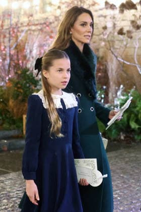 Members Of The Royal Family Attend The Together At Christmas Carol Service LONDON, ENGLAND - DECEMBER 05: Princess Charlotte of Wales and Catherine, Princess of Wales depart from the Together At Christmas Carol Service at Westminster Abbey on December 05, 2025 in London, England. Led by The Princess and supported by The Royal Foundation, the annual event offered a chance to pause and reflect on the values of love, compassion, and the connections we share. The service also highlighted remarkable individuals from across the UK who have demonstrated extraordinary kindness, empathy, and support within their communities., Credit:Chris Jackson Avalon United Kingdom, England, London, Westminster Abbey  Copyright: xChrisxJacksonx xAvalonx 1056827915