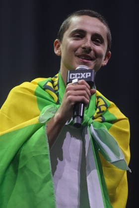 SaO PAULO, SP - 05.12.2025: CCXP25 - Actor TimothÃ e Chalamet during a Diamond Films panel on the Thunder Stage at CCXP25 on Friday night (05) held at Sao Paulo Expo, south of the capital. x2854053x  YurixMurakami