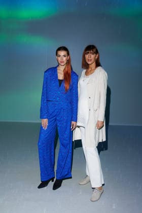 Premiere POLAR EXPERIENCE The Immersive Exhibition about the Arctic and Antarctic Luisa Lulu Gömann and Katrin Gömann Elsner at the world premiere of POLAR EXPERIENCE The Immersive Exhibition about the Arctic and Antarctic at Arena Berlin on 05 12 2025 Copyright: xEventpressxKochanx