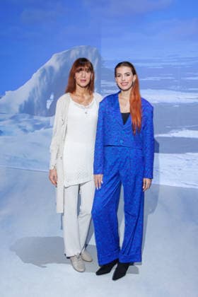 Premiere POLAR EXPERIENCE The Immersive Exhibition about the Arctic and Antarctic Katrin Gömann Elsner and Luisa Lulu Gömann at the world premiere of POLAR EXPERIENCE The Immersive Exhibition about the Arctic and Antarctic at Arena Berlin on 05 12 2025 Copyright: xEventpressxKochanx