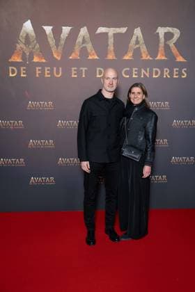 Avatar: Fire And Ash European Premiere Guest and VIP - Paris AJ Former handball player Thierry Omeyer and his wife Laurence Omeyer attends the Avatar: Fire And Ash European Premiere on December 5, 2025 at the Seine Musicale in Boulogne-Billancourt, near Paris, France. Photo by Alexis Jumeau ABACAPRESS.COM Paris France  Copyright: xJumeauxAlexis ABACAx